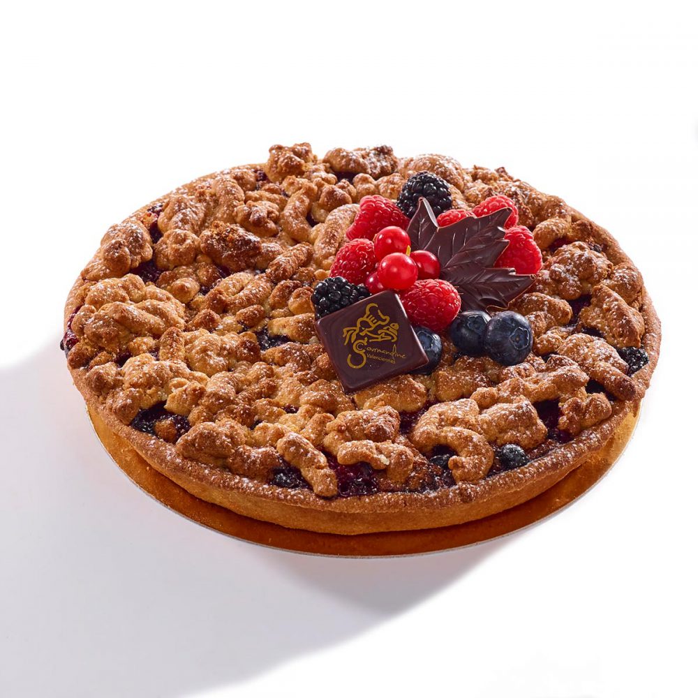 tarte crumble fruits rouges