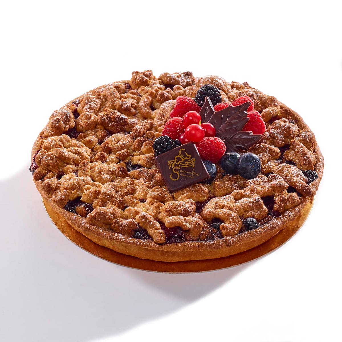 tarte crumble fruits rouges