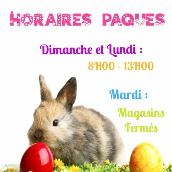 Horaires Week-End de Pâques
