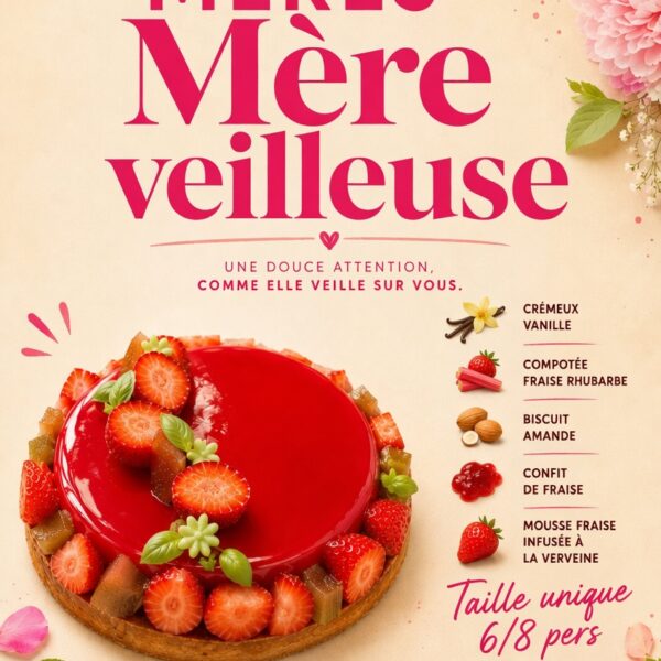 pour la fête des Mères savourez la tarte : Mère Veilleuse !