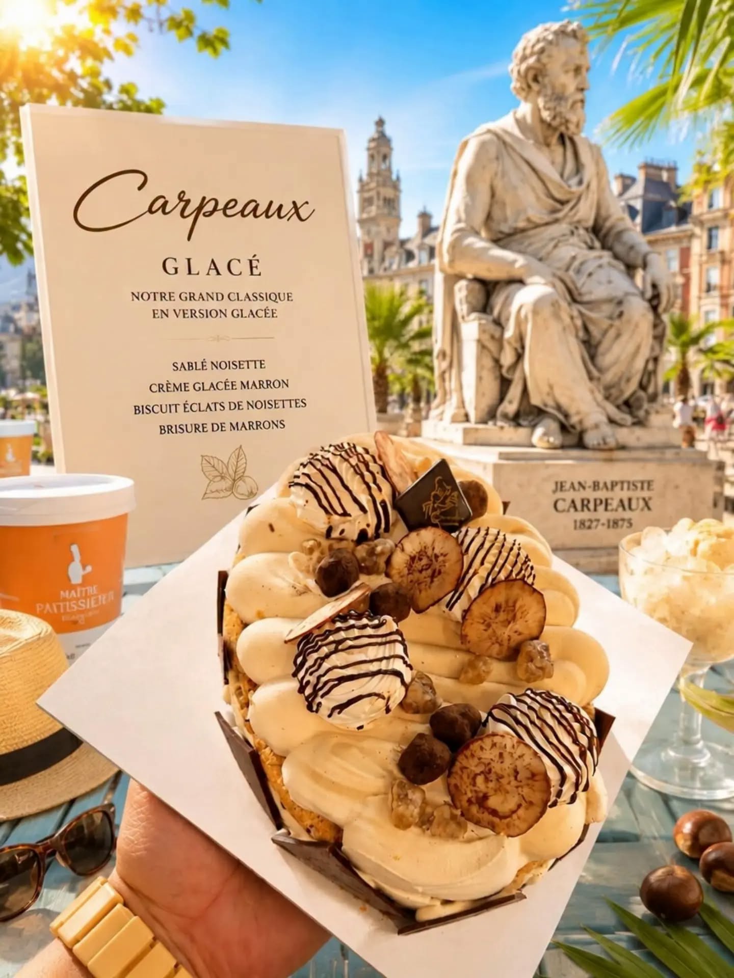 MESDAMES ET MESSIEURS, préparez vos cuillères… LE CARPEAUX GLACÉ ARRIVE A VALENCIENNES!!!!**